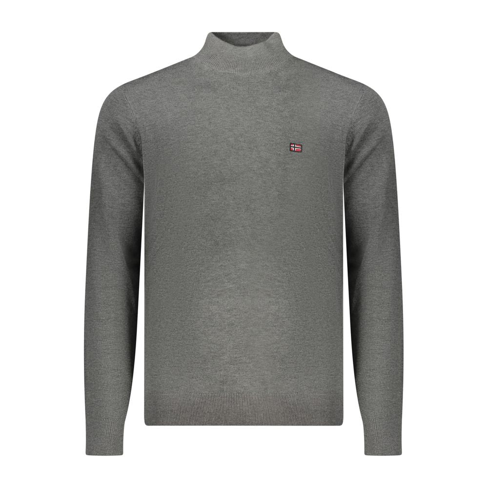 Norway 1963 Gray Wool Men Sweater