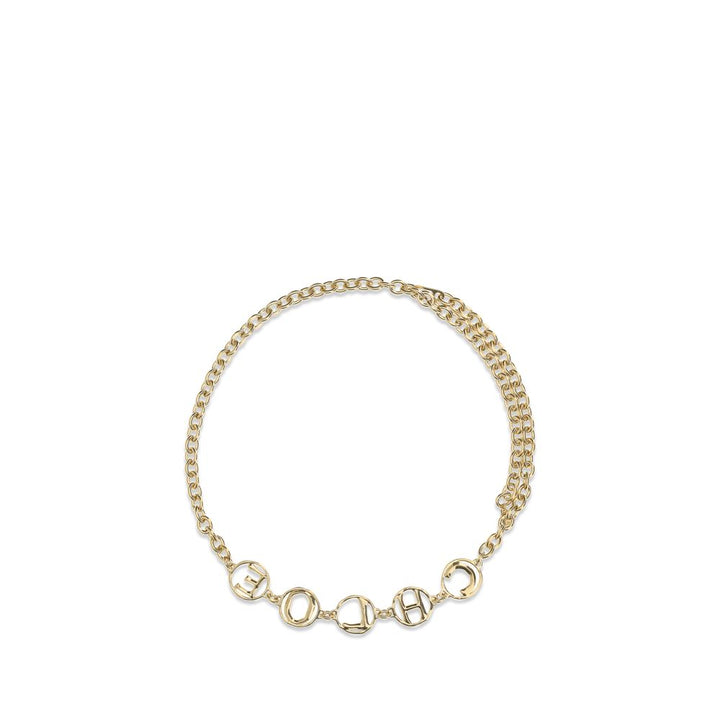 Chloé Black Brass High-Waist Belt