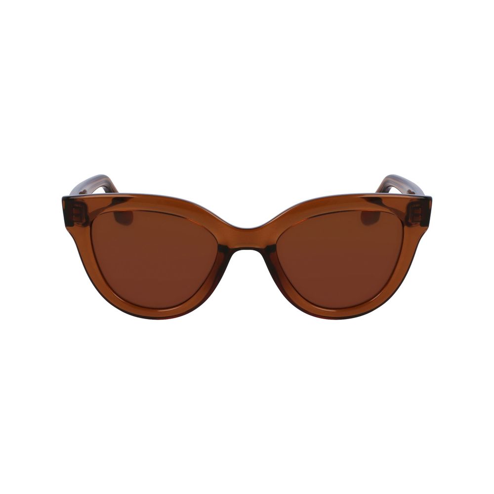 Victoria Beckham Brown Injected Sunglasses