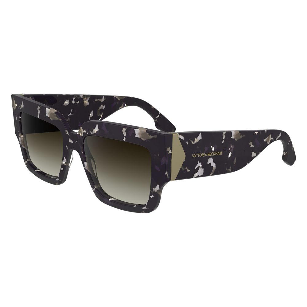 Victoria Beckham Black Acetate Sunglasses