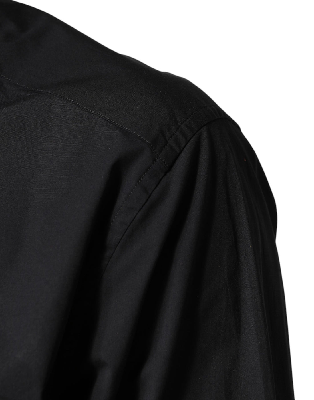 Dolce & Gabbana Black GOLD Cotton Men Dress Formal Shirt