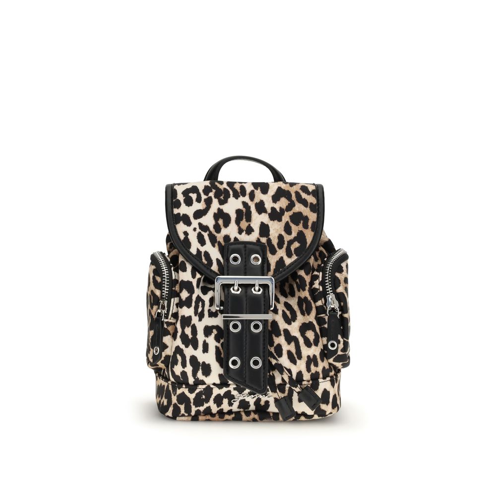 Ganni Multicolor Recycled Polyamide Backpack