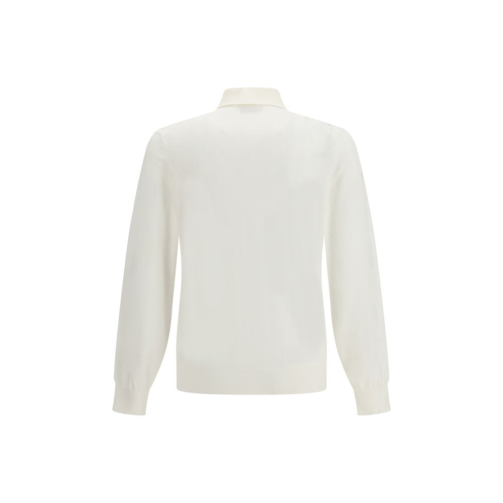 Brunello Cucinelli Beige Cotton Shirt