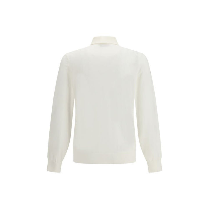 Brunello Cucinelli Beige Cotton Shirt