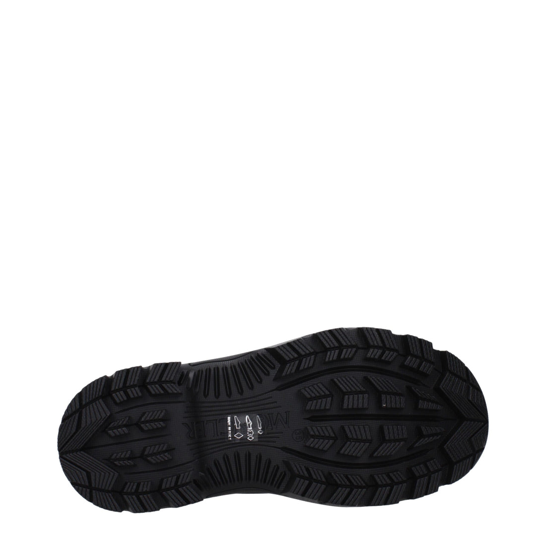 Moncler Black Cotton Ankle Boots