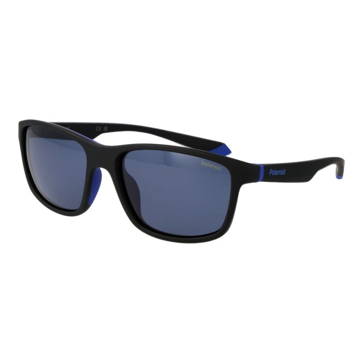 Polaroid Black Rubber Sunglasses