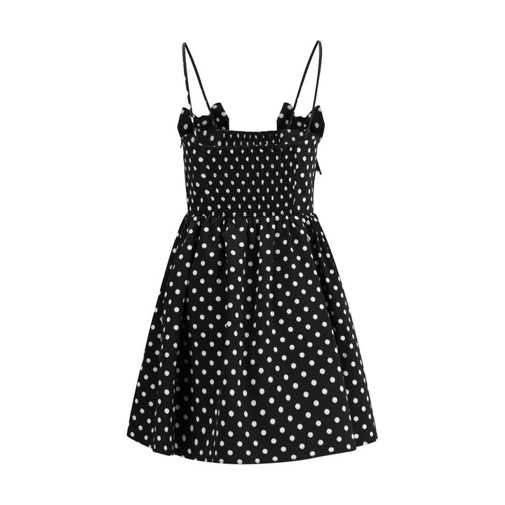 Ganni Multicolor Recycled Polyester Casual Dress