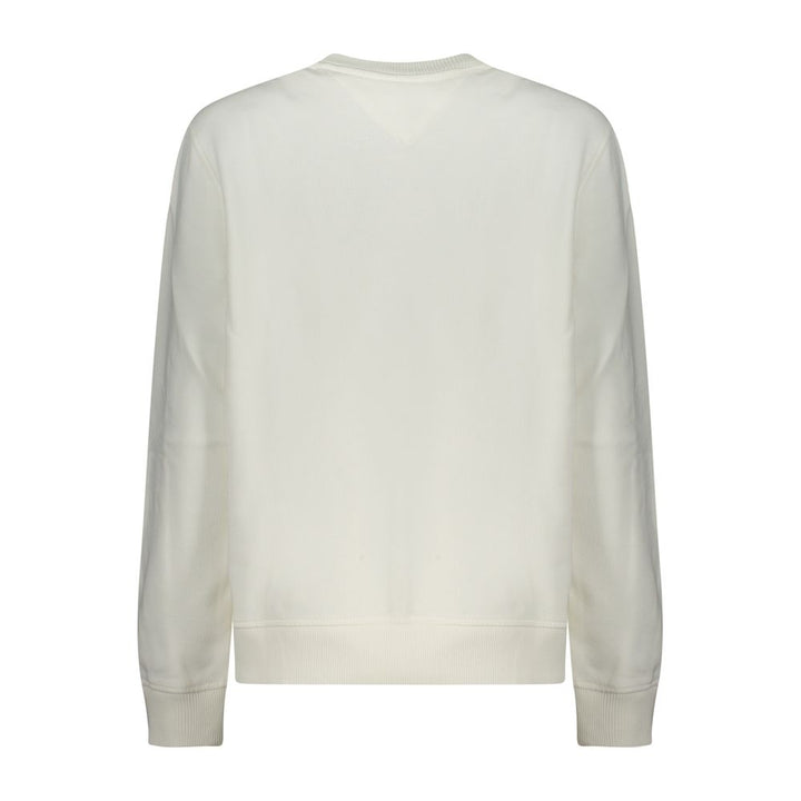 Tommy Hilfiger Bianco Cotton Women Sweatshirt