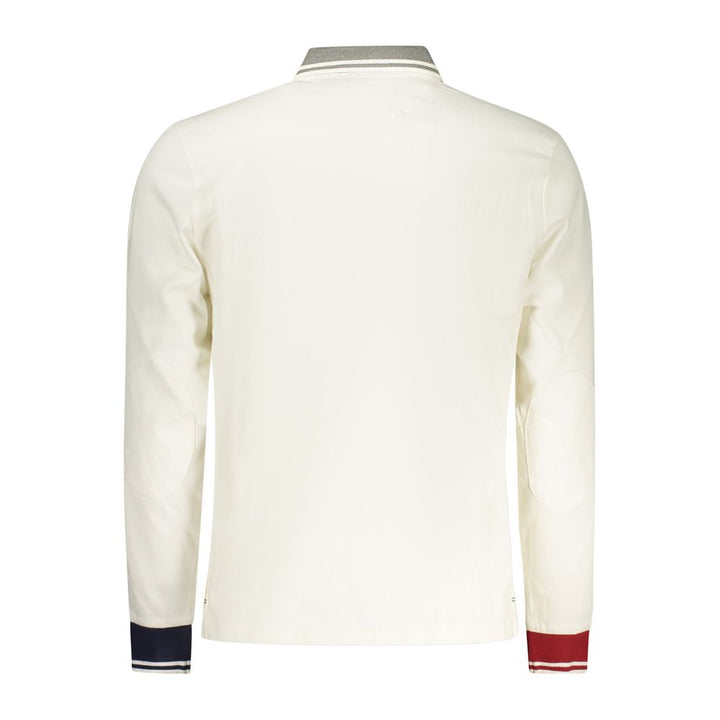 North Sails White Cotton Men Polo Shirt