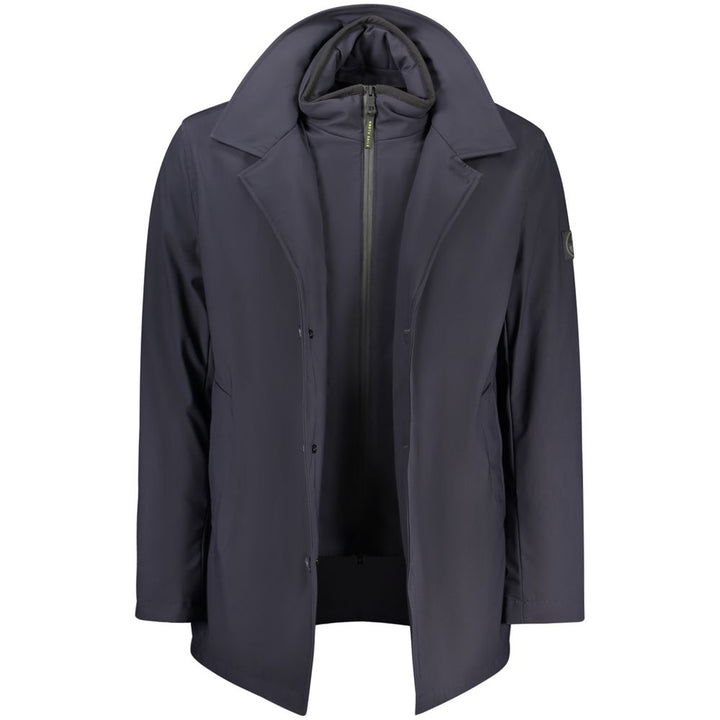 North Sails Blue Polyester Men's Jacket