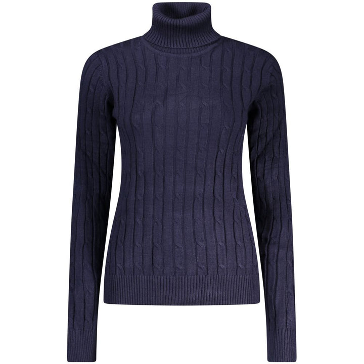 Norway 1963 Blu Viscosa Donna Maglia