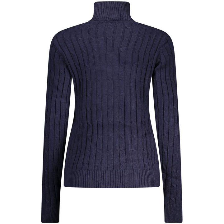 Norway 1963 Blu Viscosa Donna Maglia