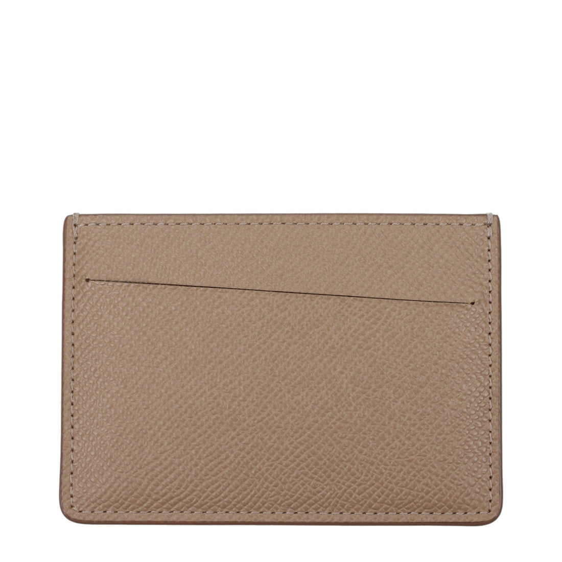 Maison Margiela Beige Leather Cardholder