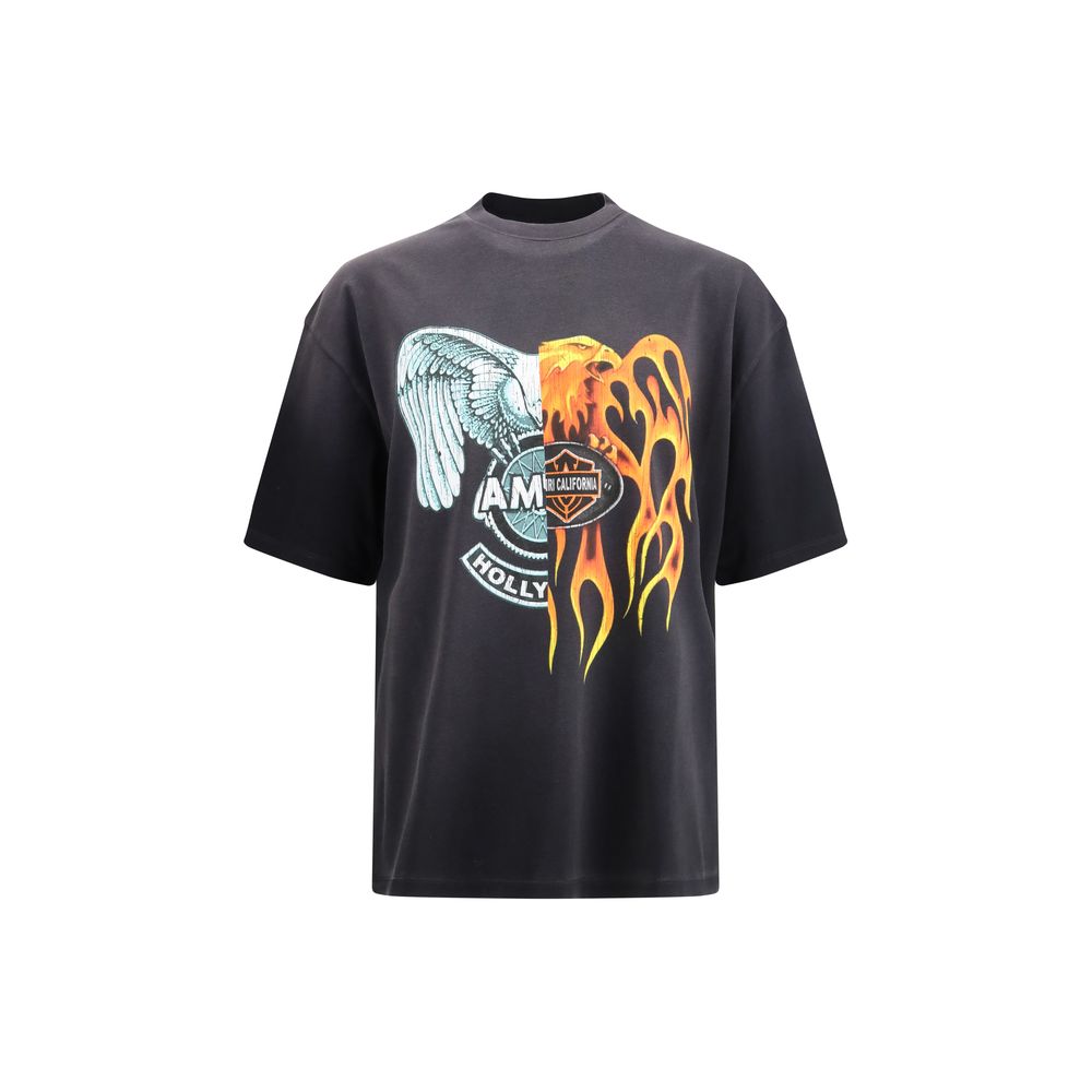 Amiri Black Cotton T-Shirt