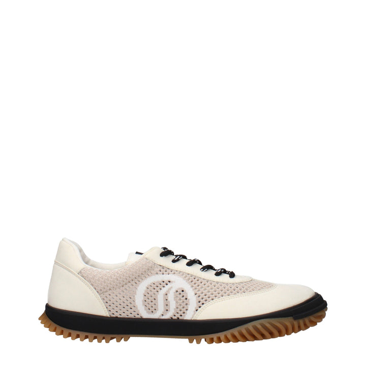 Stella McCartney White Fabric Low Top Sneakers
