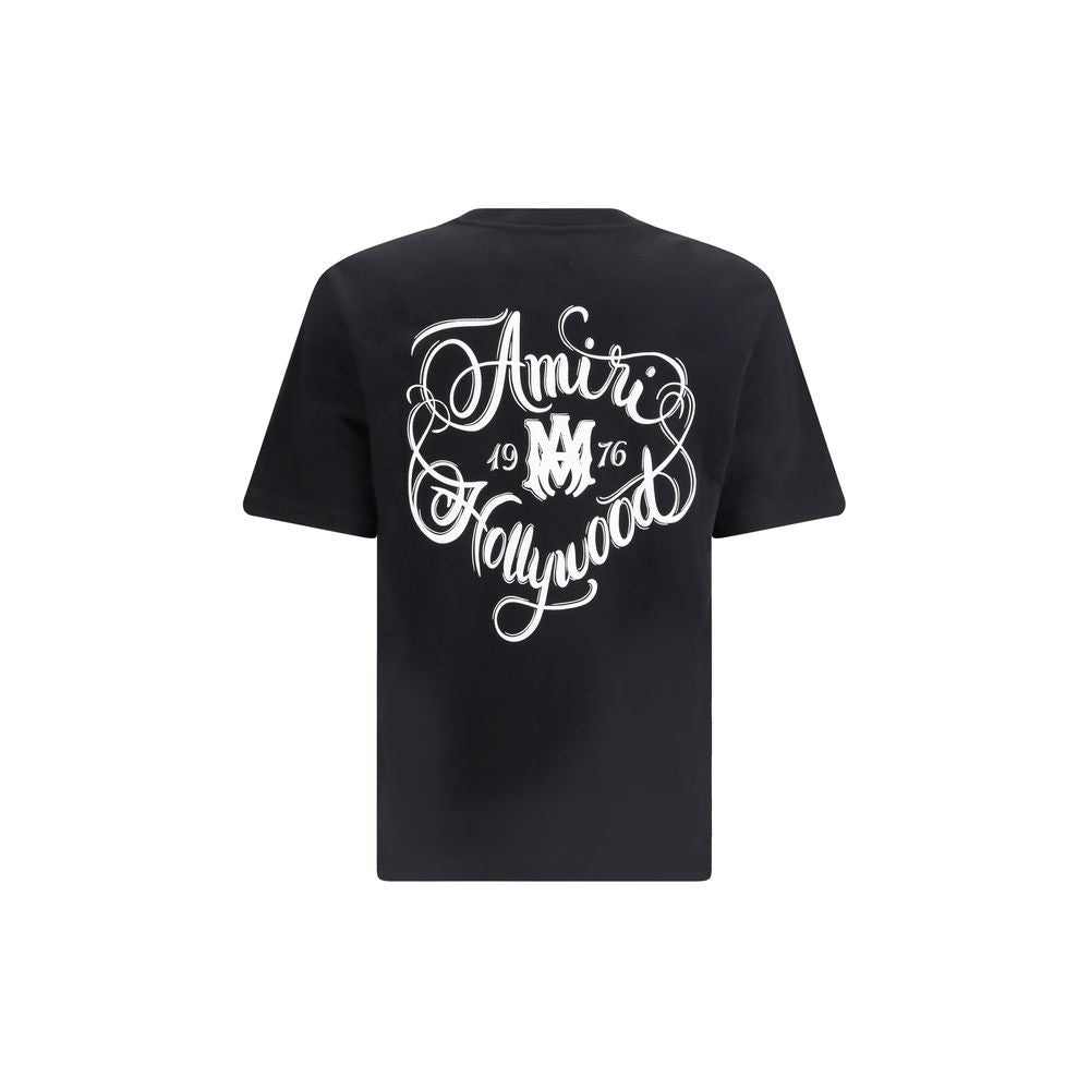 Amiri Black Cotton T-Shirt