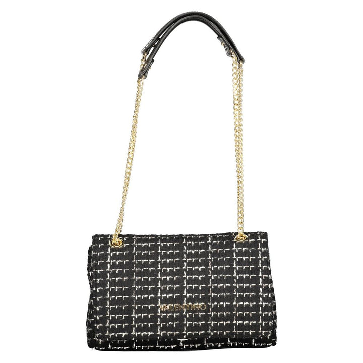 Mario Valentino Nero Polyurethane Women Shoulder Bag
