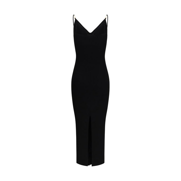 Versace Black Viscose Casual Dress