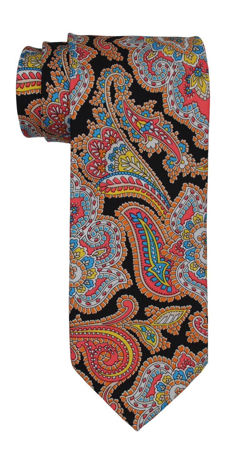 Italo Ferretti Multicolor Paisley printed Tie
