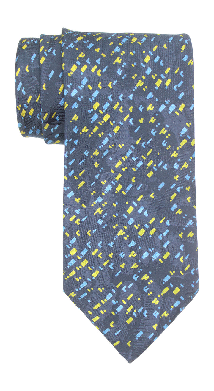 Italo Ferretti Multicolored Geometric Tie