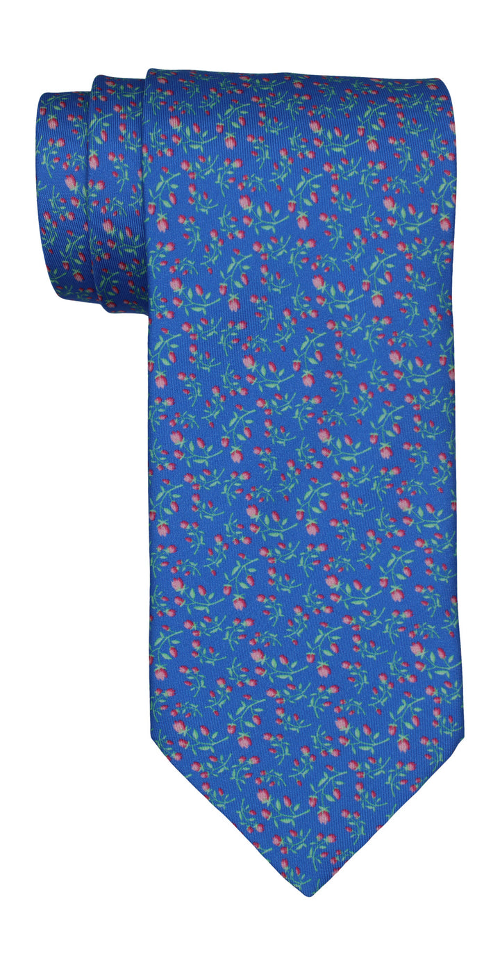 Italo Ferretti Blue Floral Tie