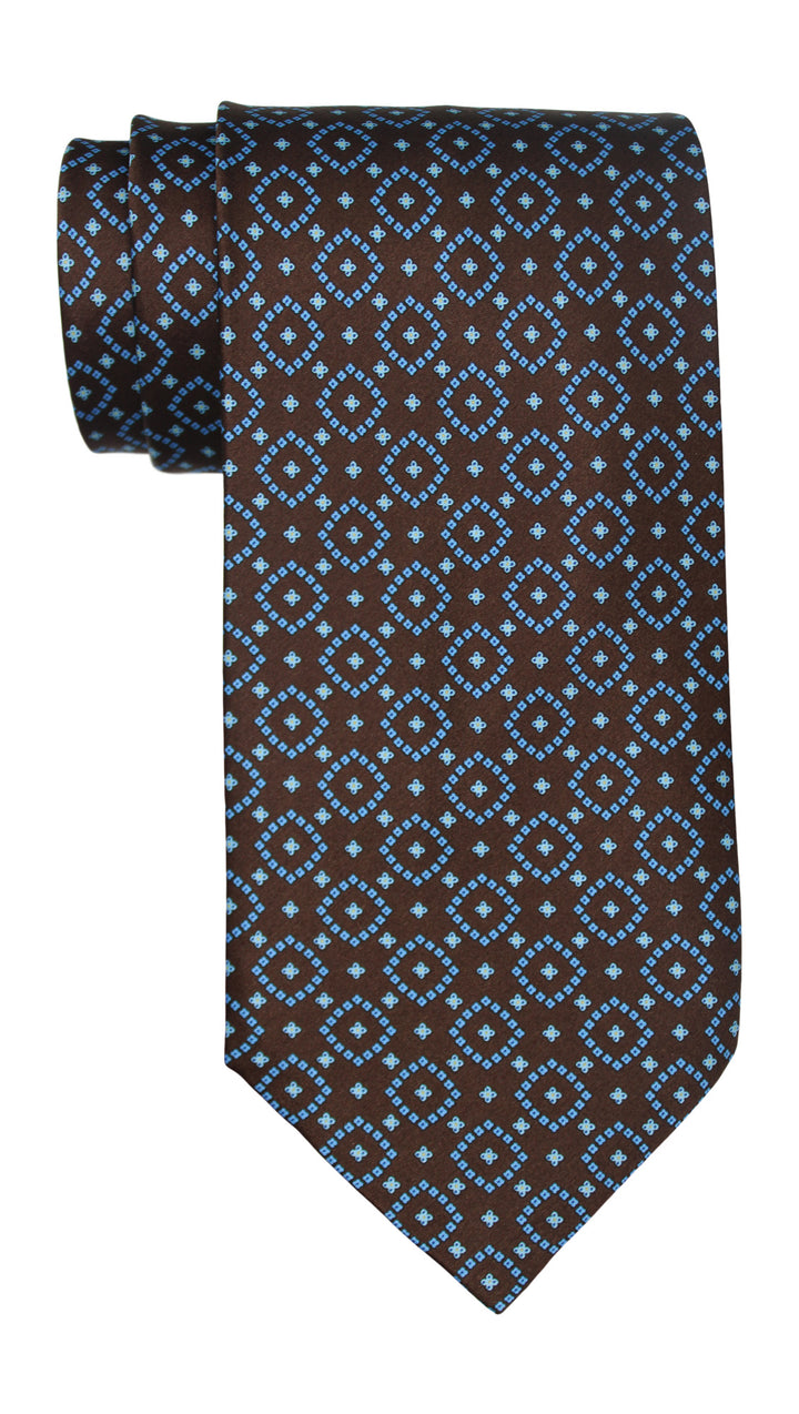 Stefano Ricci Luxury Collection Yellow Geometric Tie
