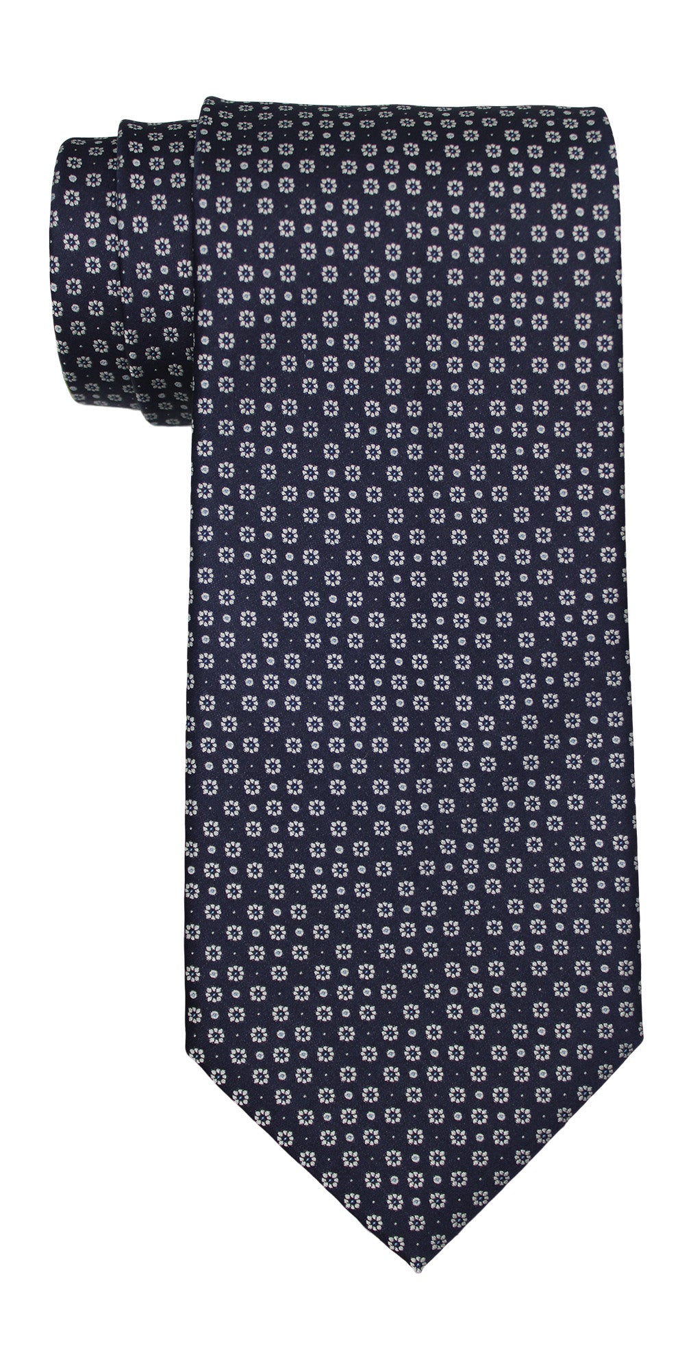 Stefano Ricci Navy Geometric Tie