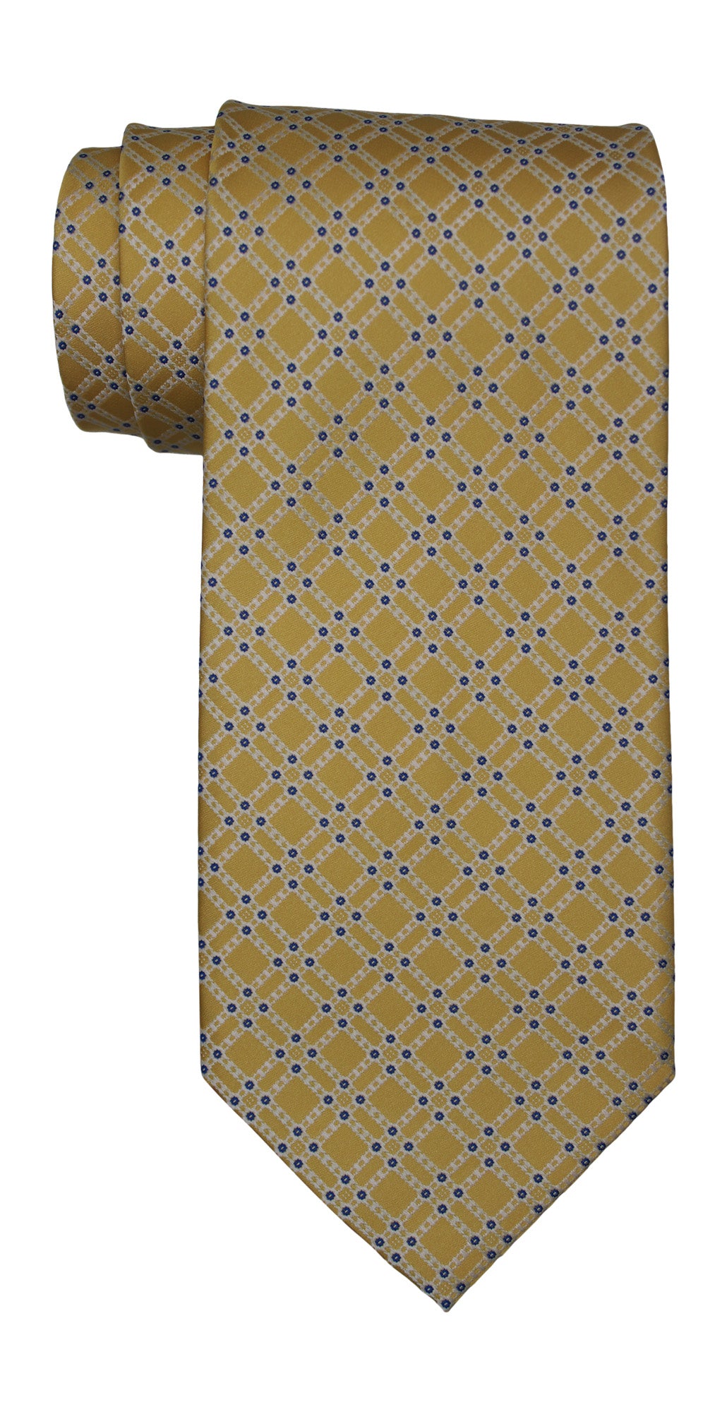Stefano Ricci Luxury Collection Yellow Geometric Tie