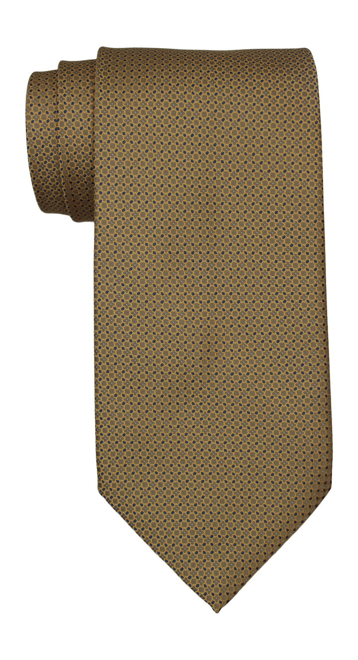 Stefano Ricci Luxury Collection Yellow Neat Geometric Tie