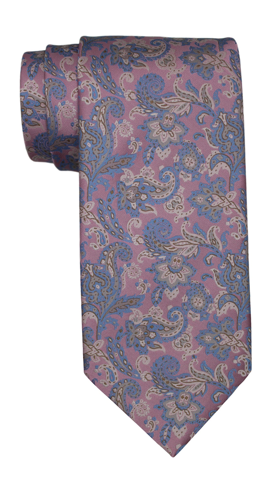 Stefano Ricci Luxury Collection Pink Paisley Tie
