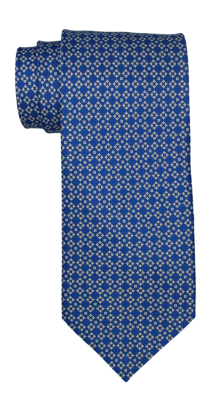Stefano Ricci Satin Pink Medallion Tie