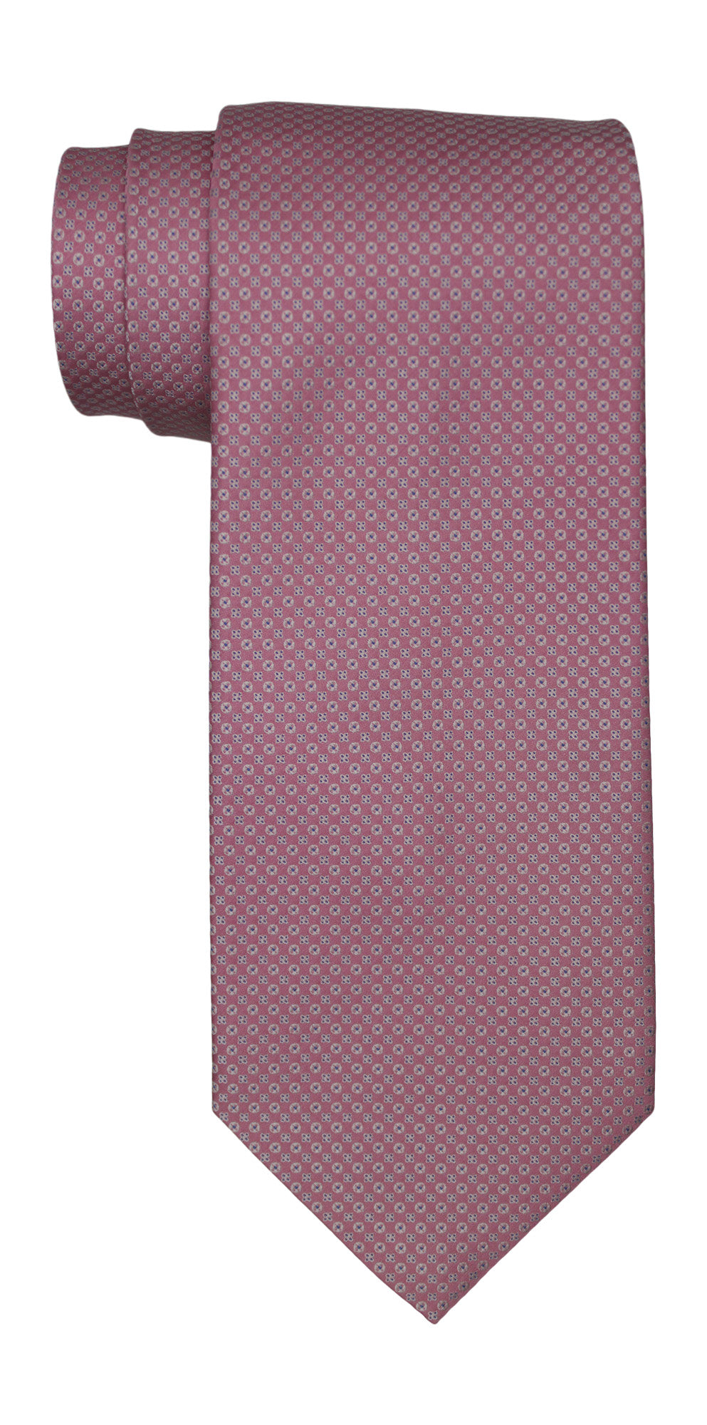 Stefano Ricci Luxury Collectino Pink Neat Geometric Tie
