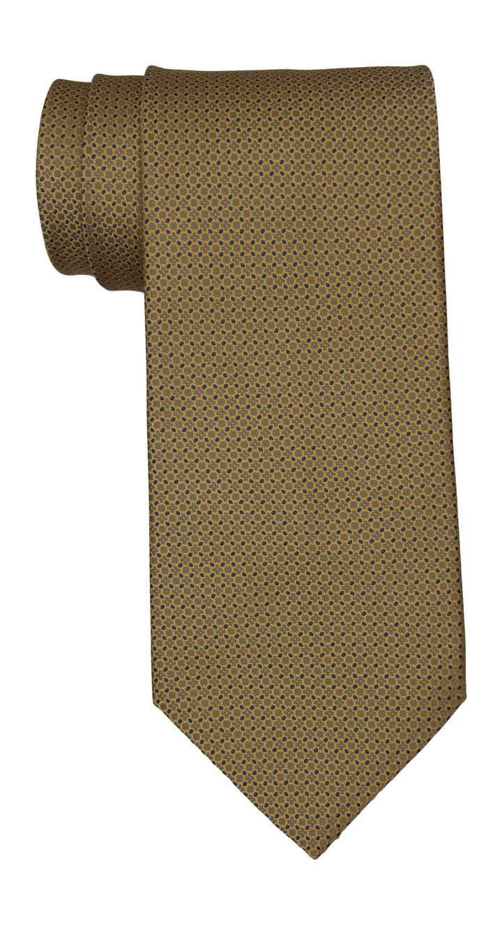 Stefano Ricci Luxury Collection Yellow Neat Geometric Tie