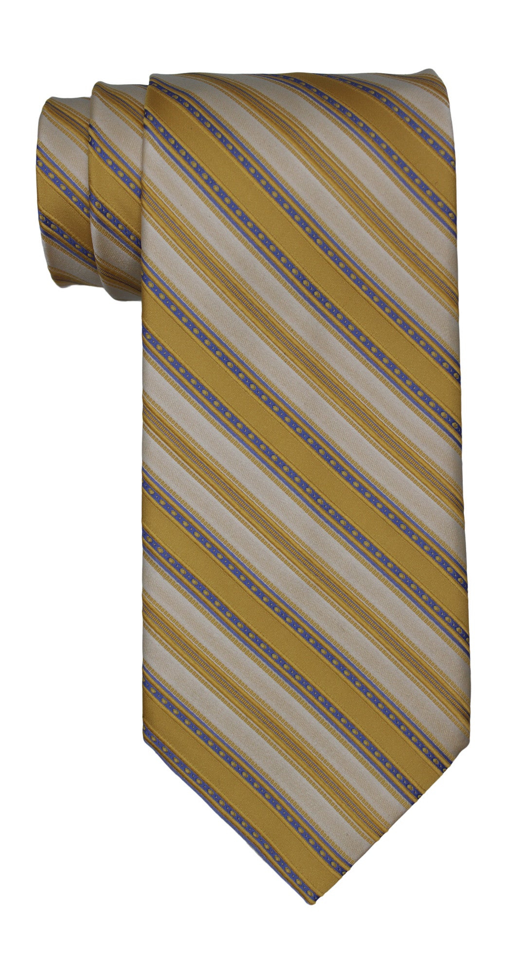 Stefano Ricci Luxury Collection Yellow Striped Tie