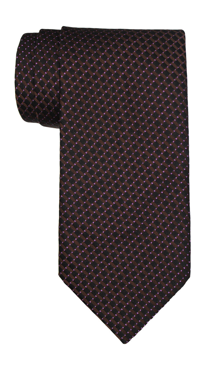 Zilli Multicolored Neat Geometric Wide Tie