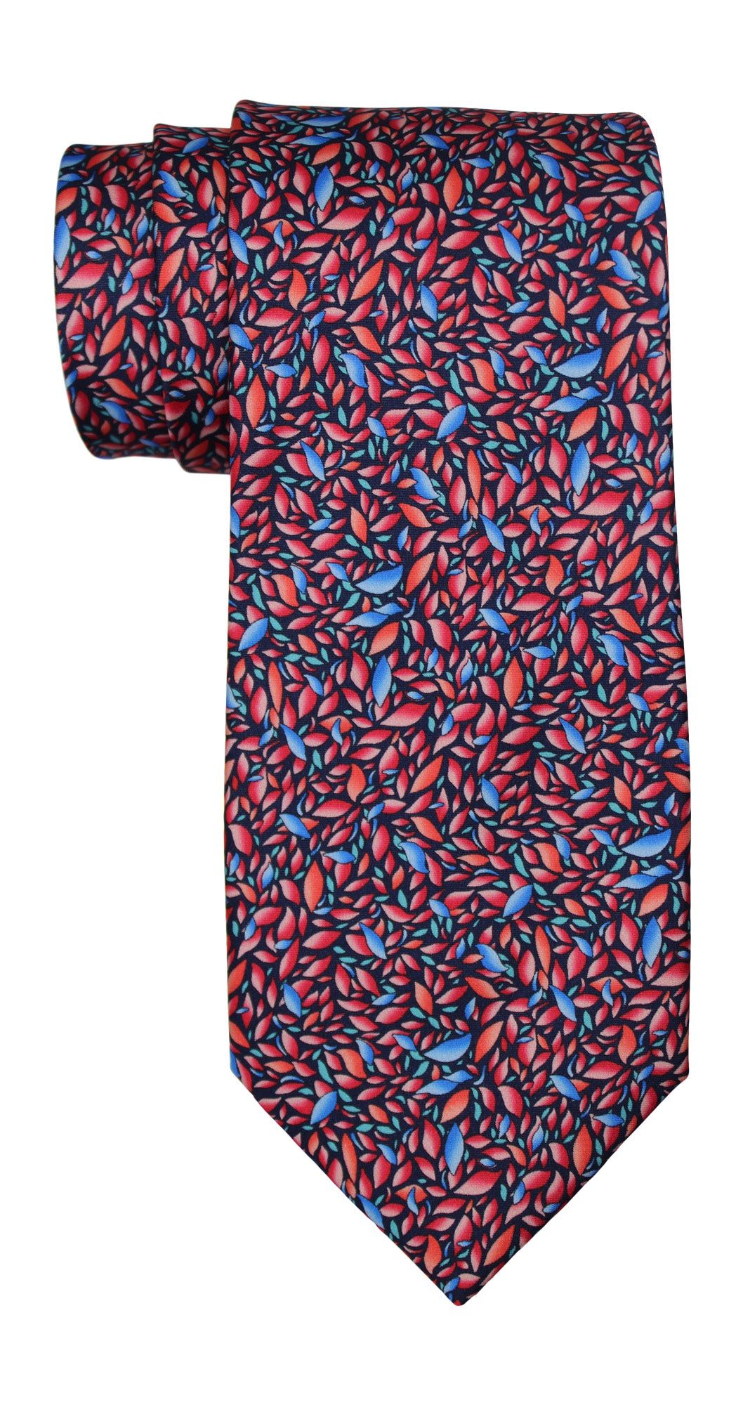 Zilli Sain Multicolored Geometric 7 Fold Tie