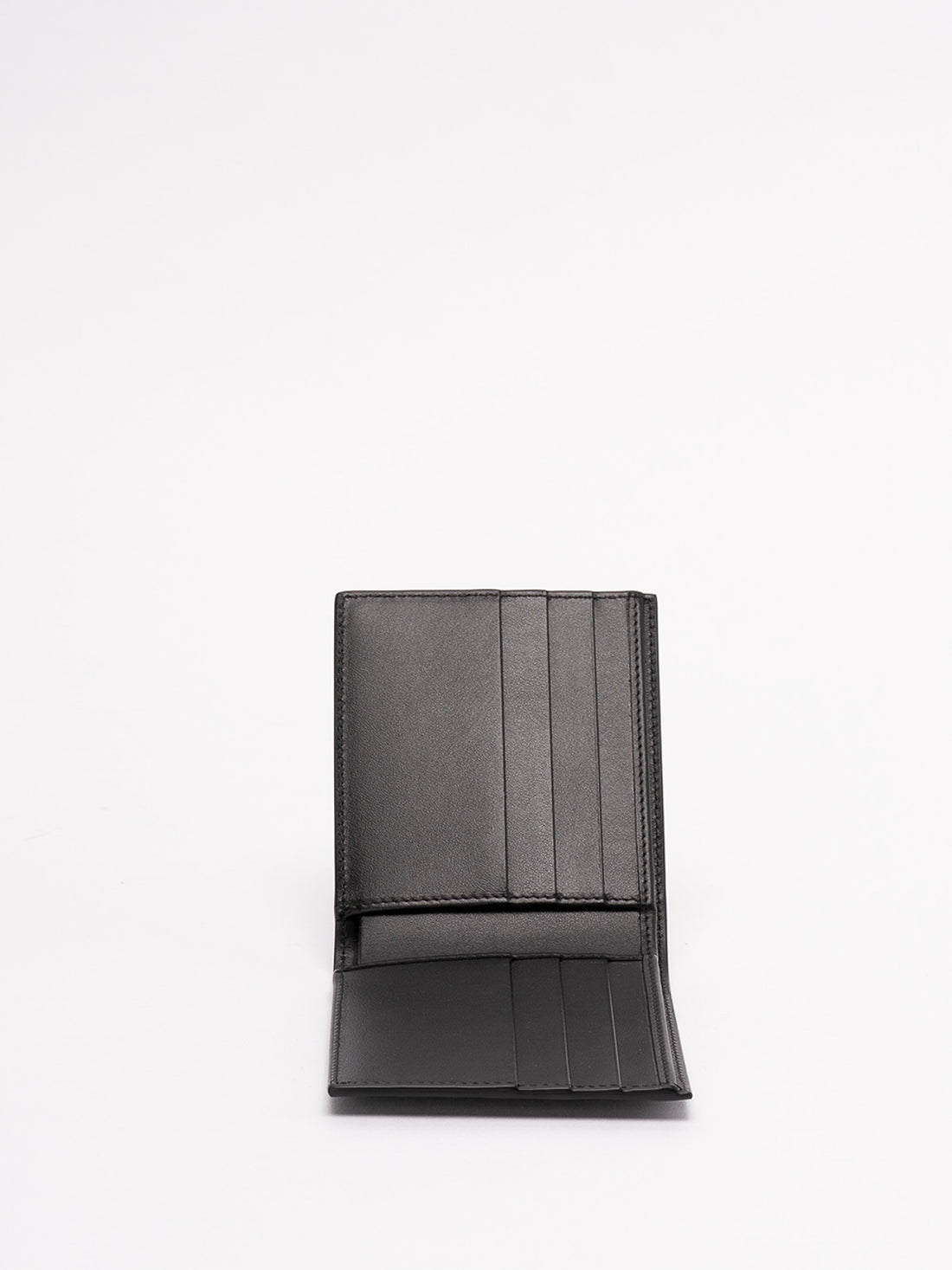 Dolce and Gabbana Men's Calfskin bifold wallet with raised logo